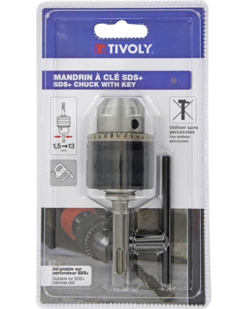 TIVOLY MANDRIL DE LLAVE PARA HERRAMIENTA ELÉCTRICA MULTICOLOR