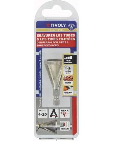 TIVOLY ESCAREADOR PARA BERBEQUIM PROFISSIONAL MULTICOLOR