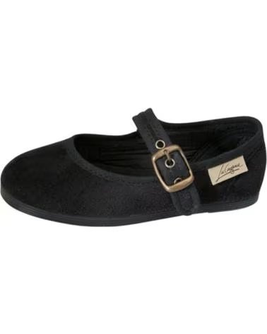 SCARPINE MARY JANE BALLERINA BAMBINA FIBBIA LATERALE NERA NEGRO