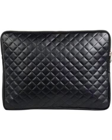 PROWORLD LAPTOPTASCHE GEPOLSTERT MIT RAUTENMUSTER SCHWARZ MULTICOLOR