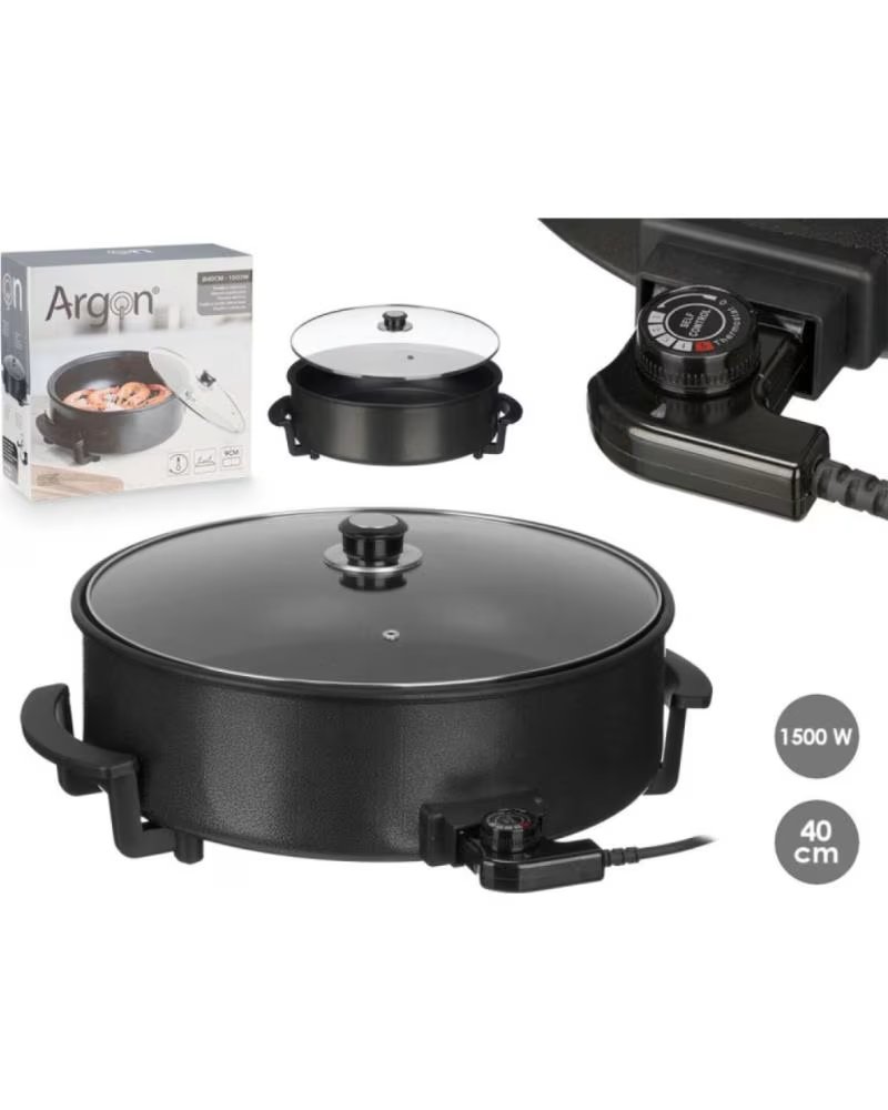 ARGON FRIGIDEIRA ELÉTRICA PARA PAELLA 40 CM 1500W MULTICOLOR