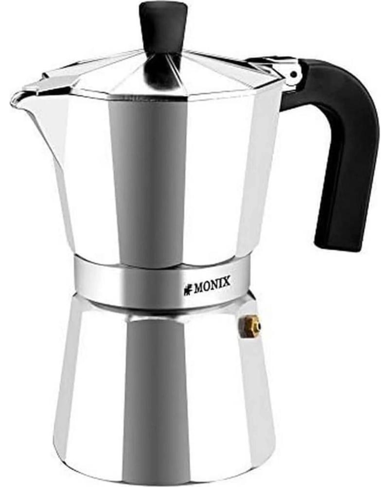 MONIX CAFETERA ITALIANA VITRO EXPRESS GRIS