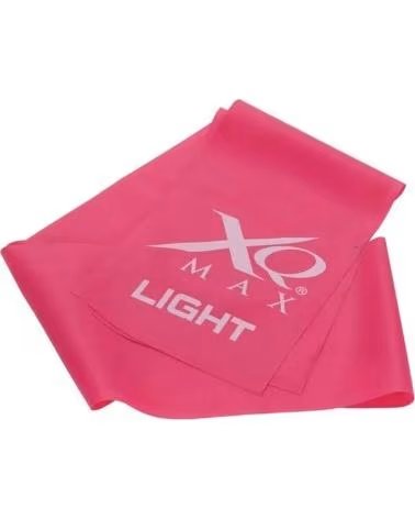 XQMAX LIGHT WIDERSTANDSBAND ROSA FÜR FITNESS UND YOGA
