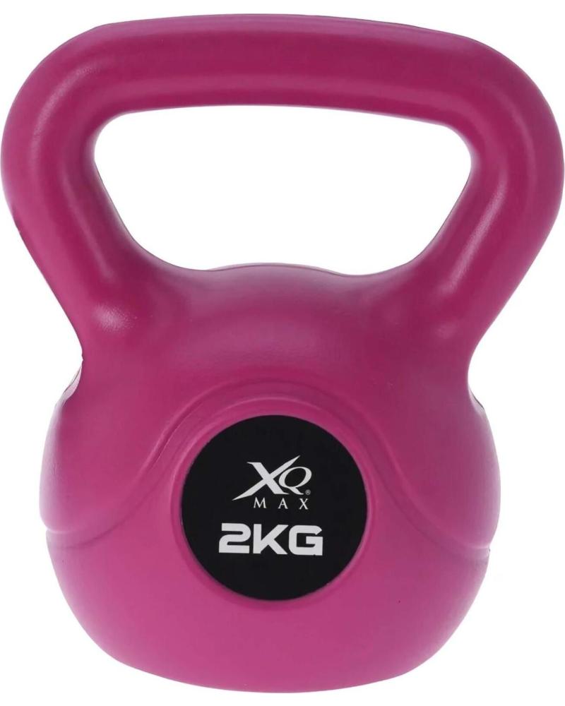 XQMAX KETTLEBELL 2KG ROSA PARA ENTRENAMIENTO FUNCIONAL