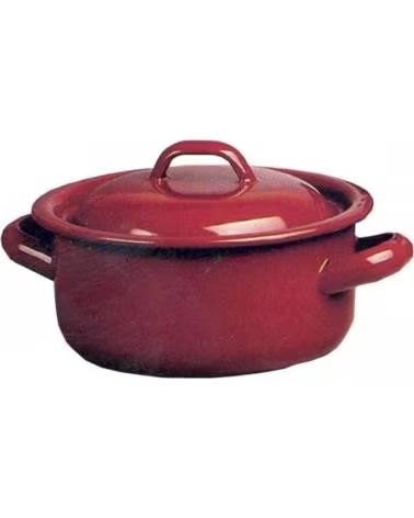 WURKO CASSERUOLA DA CUCINA SMALTATA MARRONE MARRóN