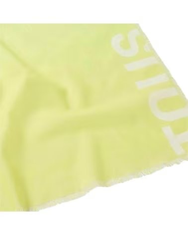 TOUS LENÇO EM DEGRADÊ AMARELO PARA MULHER AMARILLO
