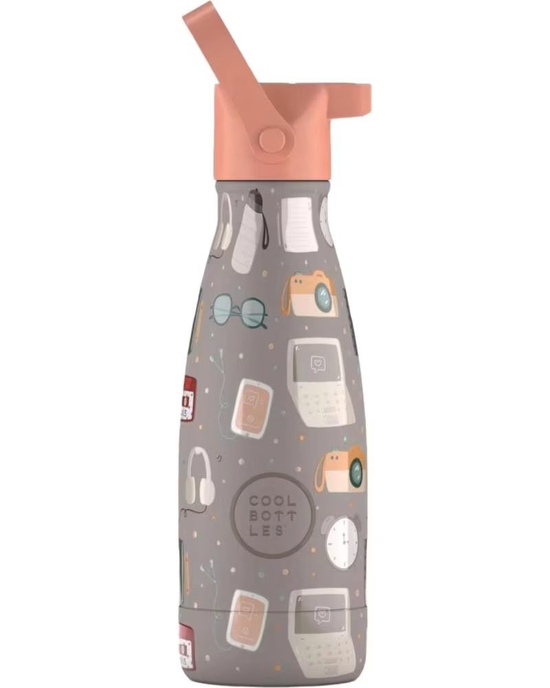 COOL BOTTLES BOTELLA REUTILIZABLE CON DISEÑO ESTAMPADO MULTICOLOR