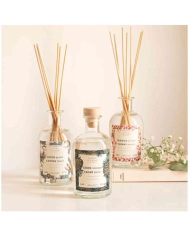 PANIER DES SENS DIFUSOR DE AROMAS DES COTTON FLOWER TRANSPARENTE