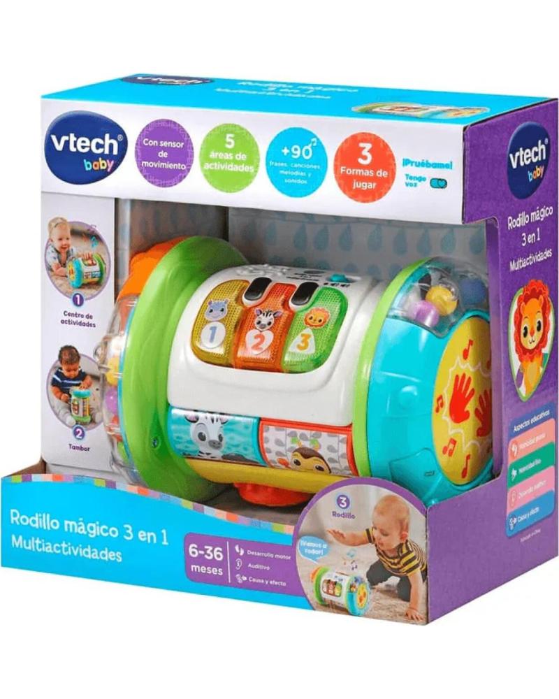 VTECH RODILLO DE ACTIVIDADES INTERACTIVO PARA BEBÉS MULTICOLOR