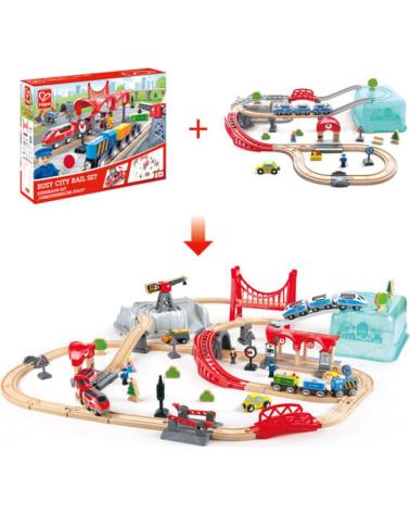 TOYNAMICS SET DE CONSTRUCCIONES Y PUZZLES DE TREN MULTICOLOR