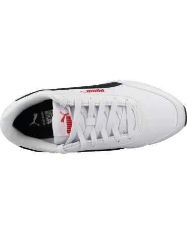 PUMA ZAPATILLAS 403709-03 EN BLANCO PARA HOMBRE PUMA WHITE-PUMA BLACK-FOR ALL TIME RED