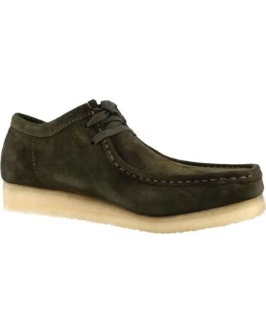 CLARKS WALLABEE FOREST MEN´S SHOES GREEN
