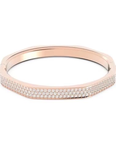 SWAROVSKI PULSERA EN TONO ORO ROSA CON CRISTALES