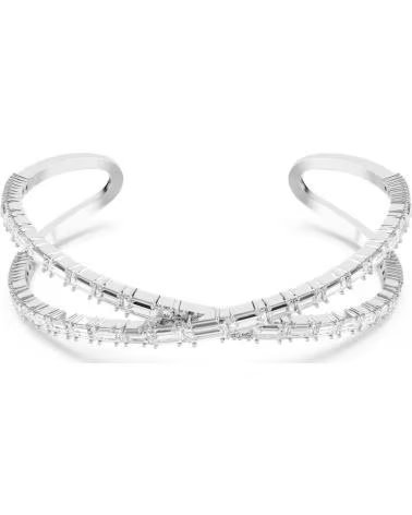 SWAROVSKI BRAZALETE 5677626 DISEÑO CRUZADO CON CRISTALES