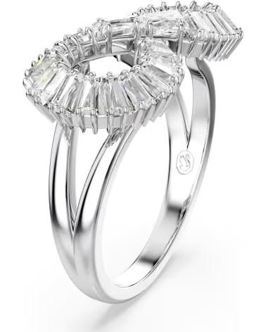 SWAROVSKI ANILLO INFINITY CON CRISTALES BRILLANTES
