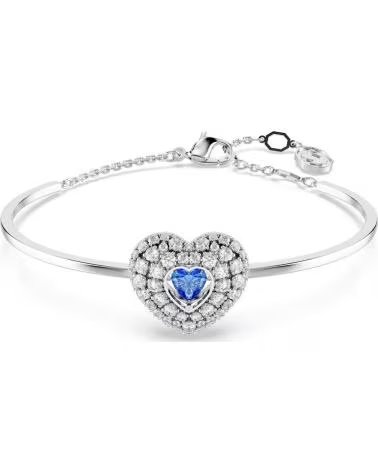 SWAROVSKI PULSERA CON DIJE DE CORAZÓN Y CRISTALES