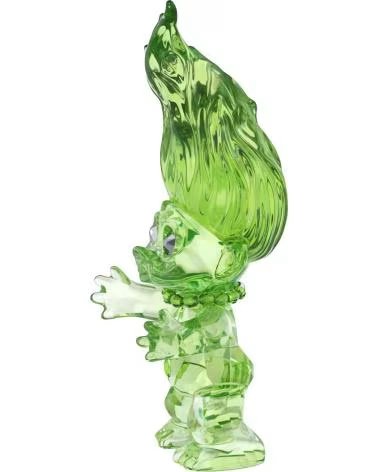 SWAROVSKI FIGURA DECORATIVA TROLL VERDE