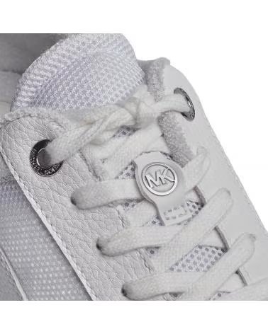 MICHAEL KORS ZAPATILLAS MUJER DEPORTIVAS HATTIE TRAINER 49T5HAFS1D BLANCO-PLATEADO