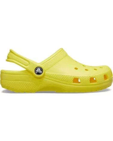 CROCS ZUECOS 206991-77J AMARILLO PARA NIÑOS
