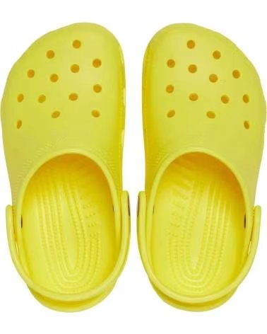 CROCS ZUECOS 206991-77J AMARILLO PARA NIÑOS