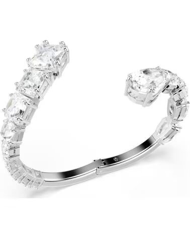 SWAROVSKI ANILLO EN TONO PLATEADO CON CRISTALES