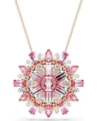 SWAROVSKI COLLAR CON COLGANTE FLORAL DE CRISTALES