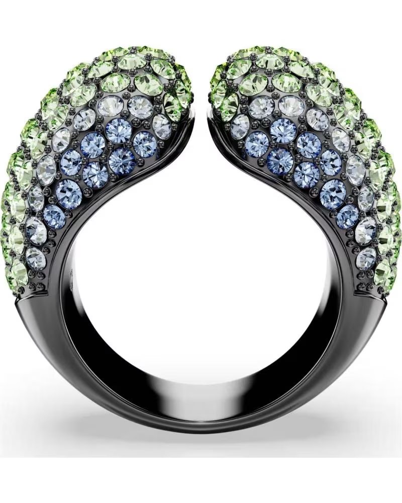 SWAROVSKI RING MIT FARBVERLAUF-KRISTALLEN