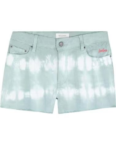 SCALPERS TIE-DYE SHORTS FÜR KINDER BLANCO