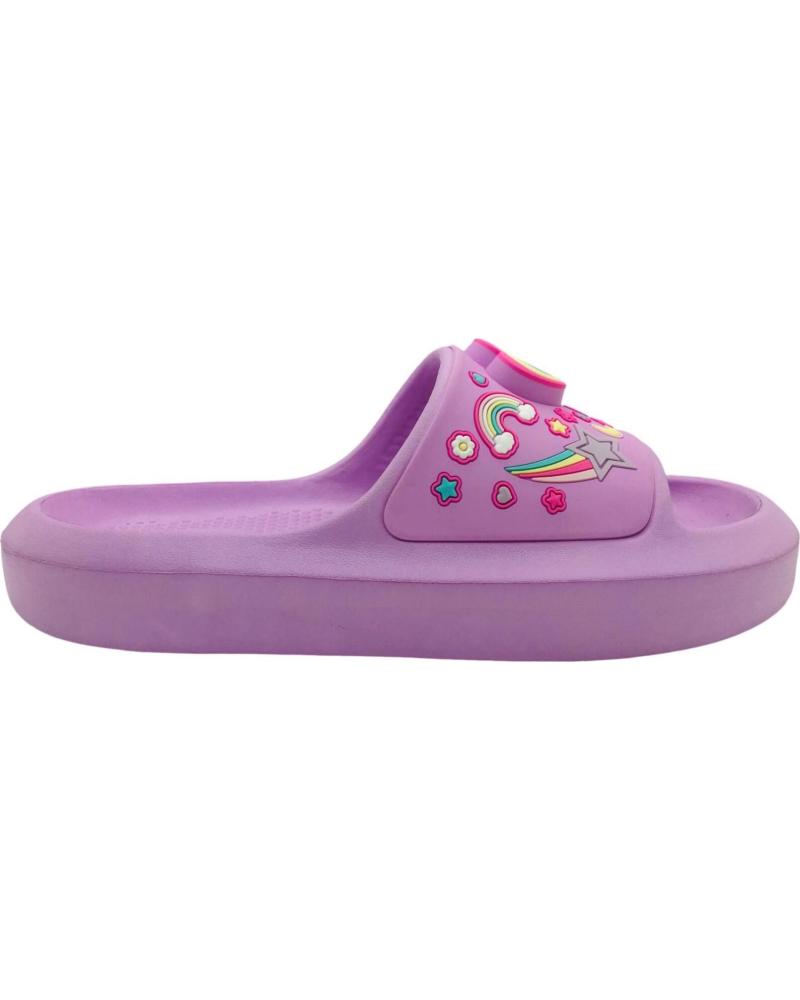 NICOBOCO SANDALES DE PISCINE FANTAISIE FILLE HEART 44-123 ROSA