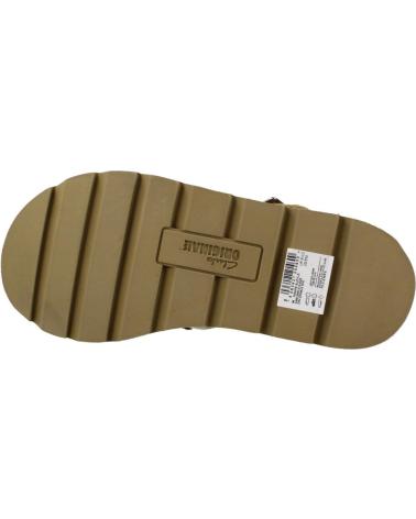 CLARKS SANDALIAS MEADOW BUCKLE COLOR MARRÓN CLARO MAPLE
