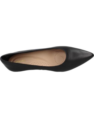 CLARKS ZAPATOS DE SALÓN ADELA COURT NEGRO BLACK