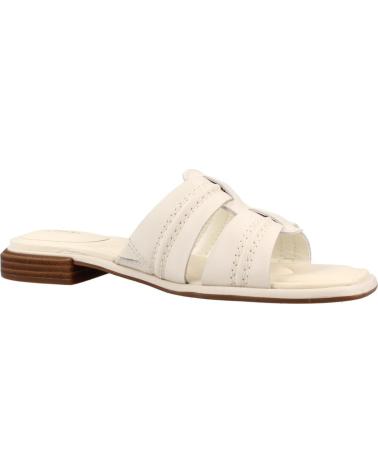 CLARKS SANDALIAS TIPO MULE ARIANY DE EN COLOR CREMA CREAM