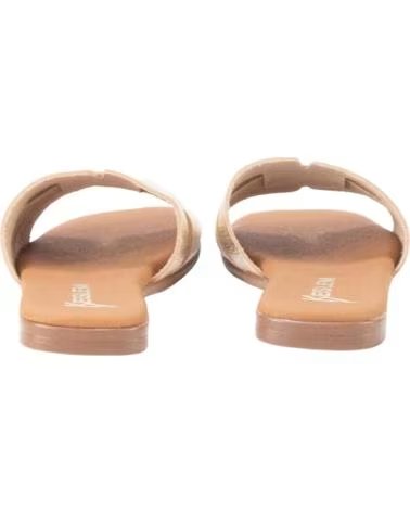 KESLEM 5800 FLAT SANDALS IN GOLD ORO