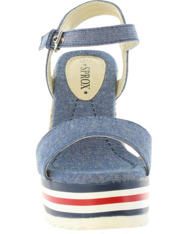 Zapatos de cuña de Mujer URBAN 389963-B6600 NAVY