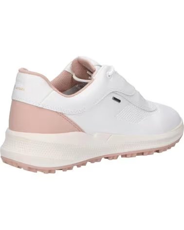 GEOX D45VRA ABX SNEAKER IN WEISS UND ROSA C1Z8Z WHITE-ROSE