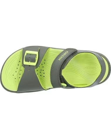 GEOX SANDALIAS FUSBETTO MILITARY-LIME C0914