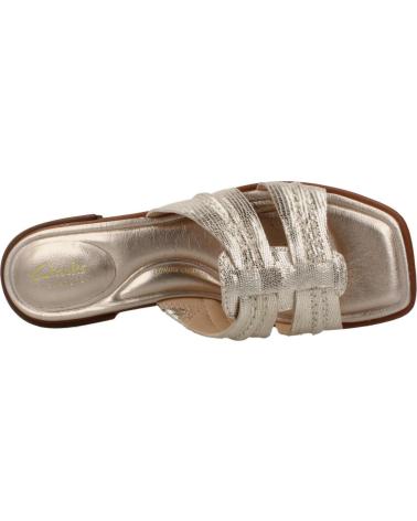 CLARKS SANDALIAS ARIANY MULE ORO CHMPGNE