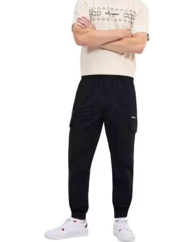 ELLESSE PANTALÓN CARGO HOMBRE NEGRO