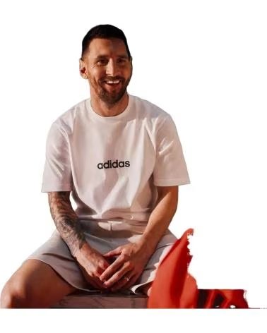 CAMISETA ADIDAS JE9000 DE MANGA CORTA WHITE-BLACK