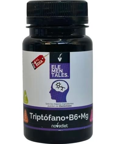 NOVADIET TRIPTOFANO B6 MG 30 CAPSULAS ELEMENTALES DE