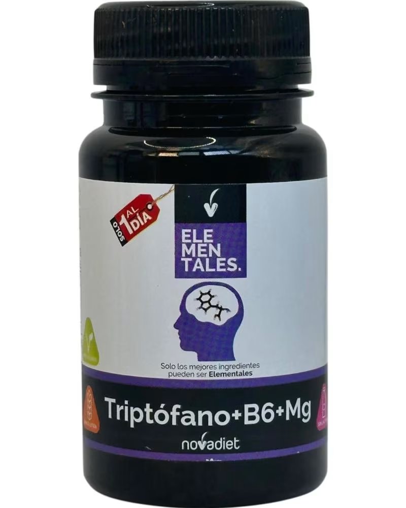 NOVADIET TRIPTOFANO B6 MG 30 CAPSULAS ELEMENTALES DE