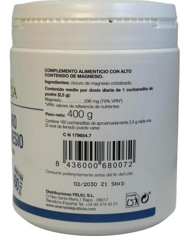 ANA MARIA LAJUSTICIA CLORURO DE MAGNESIO 400G