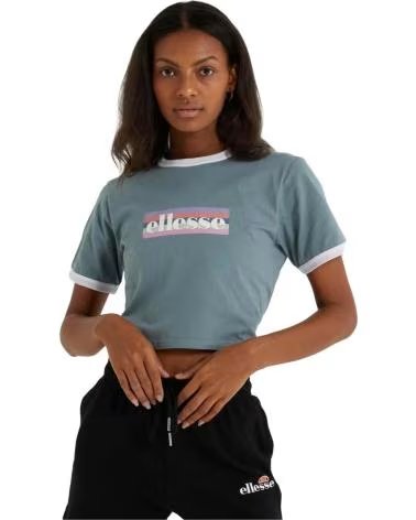 ELLESSE T-SHIRT DE MANGA CURTA SGM11072 VERDE