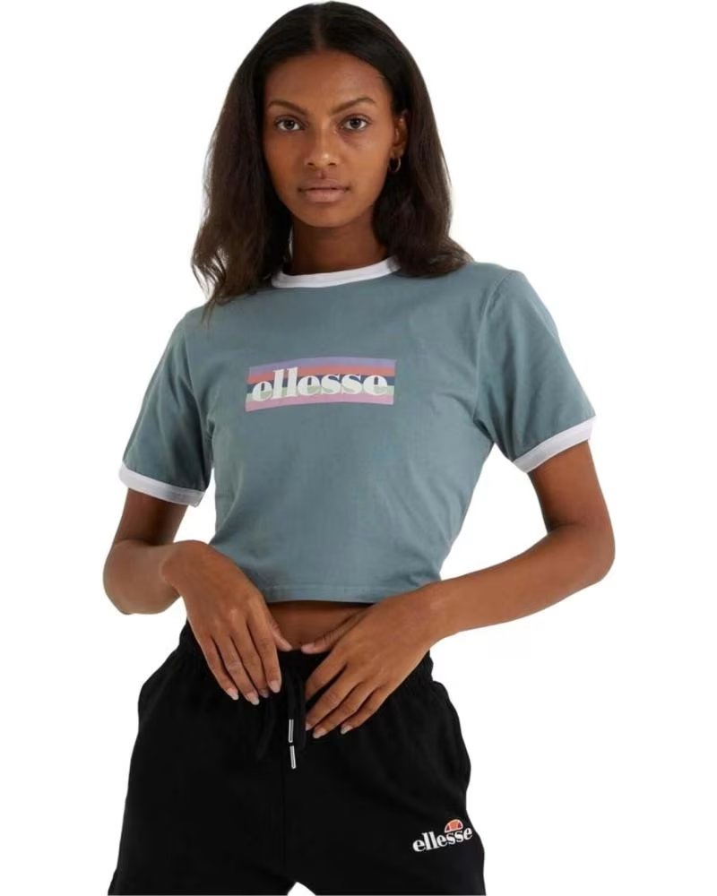 ELLESSE T-SHIRT DE MANGA CURTA SGM11072 VERDE