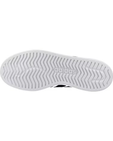 TÊNIS ADIDAS STREETTALK PARA HOMEM, MODELO JP8275, BRANCOS COM DETALHES PRETOS E DOURADOS WHITE