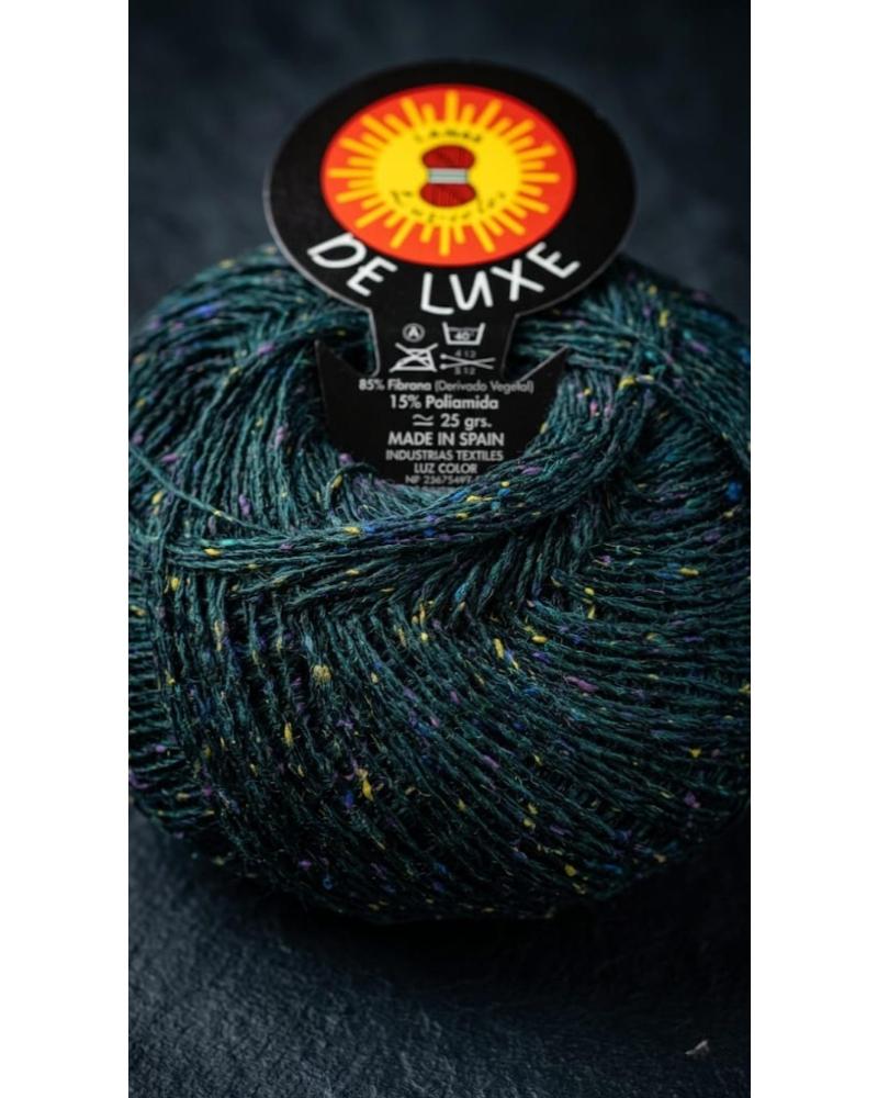 LUZ COLOR LOTE 20 OVILLOS DE LUXE VERDE