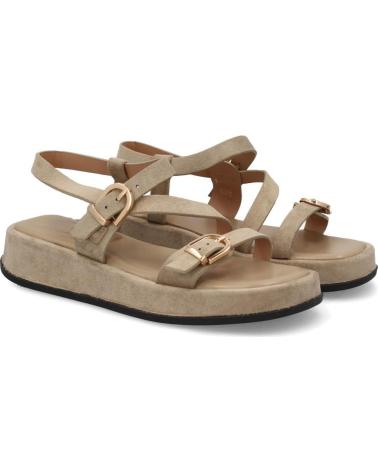 SPORT3PUNTO0 SANDALIAS HG-5684 KAKI CON PLATAFORMA VARIOS COLORES