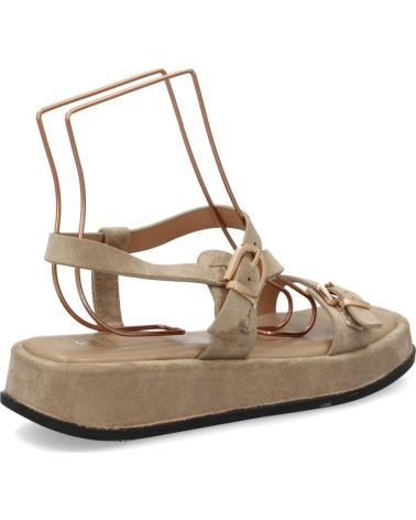SPORT3PUNTO0 SANDALIAS HG-5684 KAKI CON PLATAFORMA VARIOS COLORES
