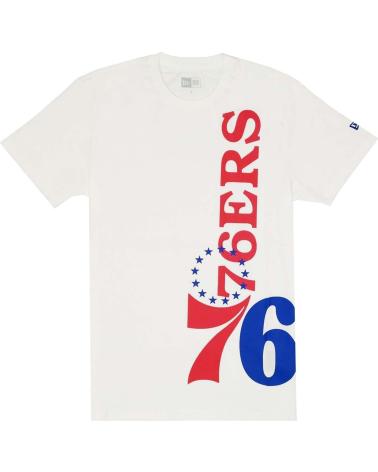 NEW ERA CAMISETA 76ERS MANGA CORTA BLANCO