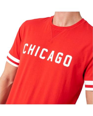 NEW ERA CAMISETA CHICAGO BULLS MANGA CORTA HOMBRE ROJO